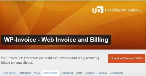 WP-Invoice - Web Invoice and Billing