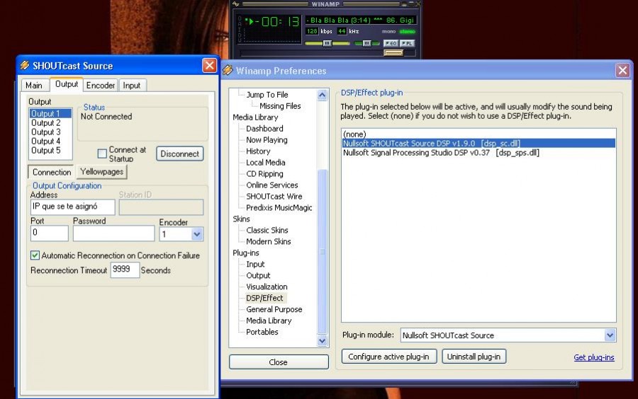 Configurar Shoutcast / Winamp Para Transmitir Radio - Ariapsa - Diseño ...