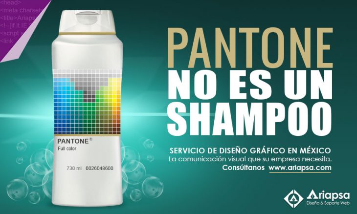 Pantone-no-es-un-shampoo-ariapsa-diseño-grafico