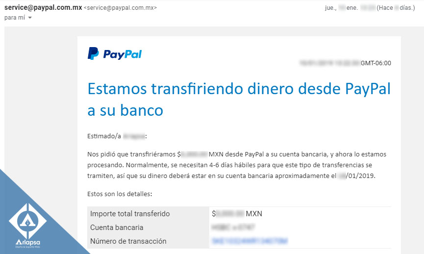 Andes Agarrar Tengo una clase de ingles Cuánto tarda en transferirse dinero de PayPal al banco HSBC? - Ariapsa