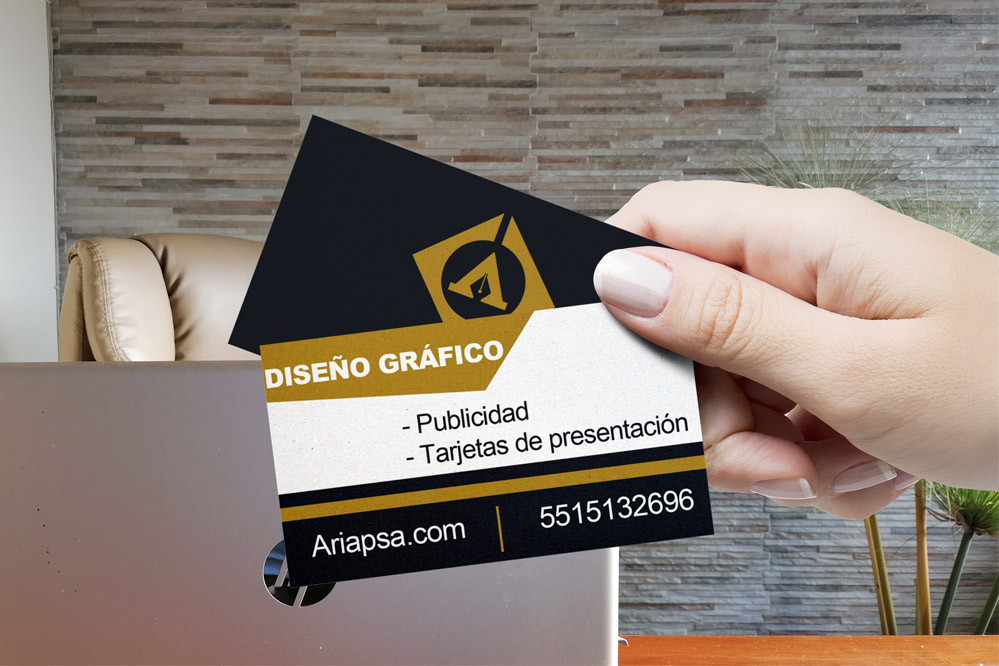 Diseño gráfico diseño de tarjetas ariapsa México