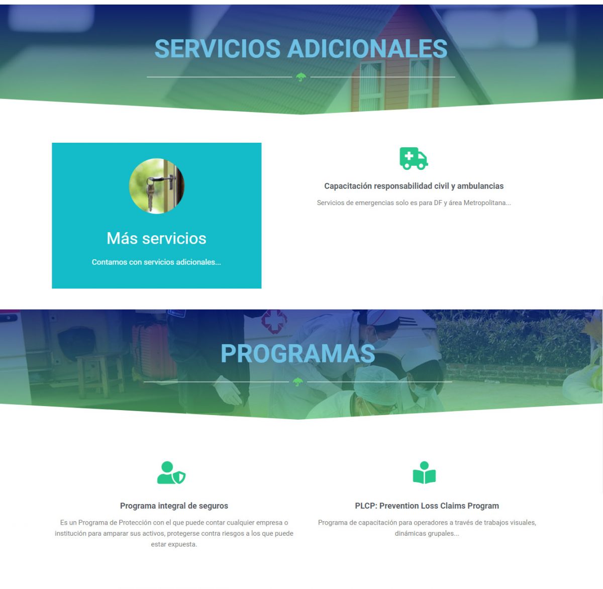 Diseñadores web para agencia de seguros en México