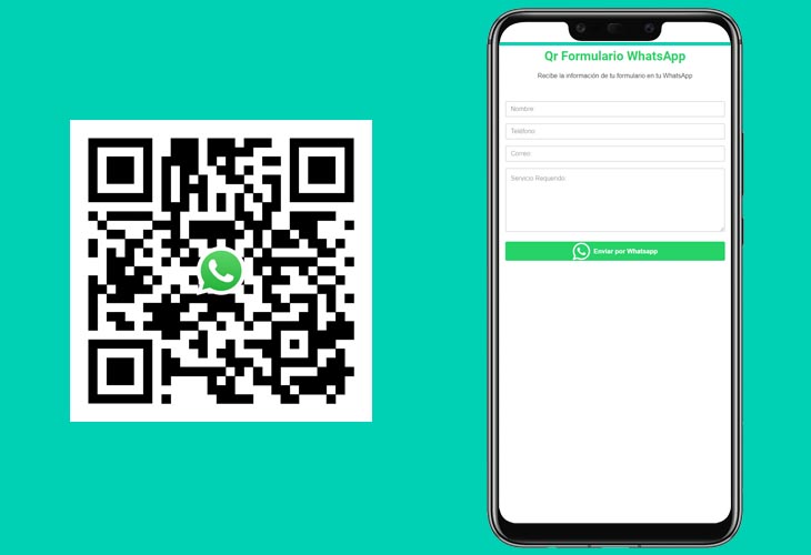 Diseño de Id card qr dinamico formulario WhatsApp Ariapsa 01