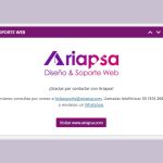 Bloque en dashboard de soporte web para diseñadores y agencias por Ariapsa México