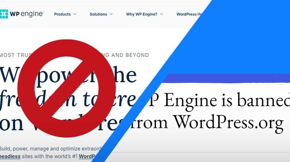 WP Engine prohibido en WordPress org