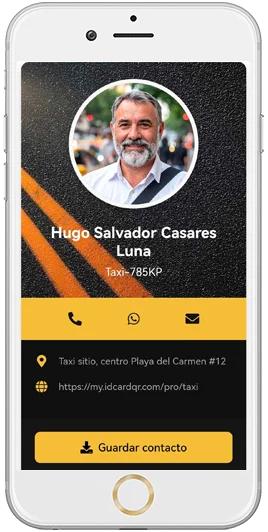 Tarjetas digitales multicard Taxis Ariapsa mexico 01webp
