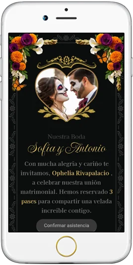 Boda tematica con nombre de invitado y pases Ariapsa