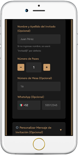 DEMOS Invitaciones pases qr 3 México por Ariapsa 5