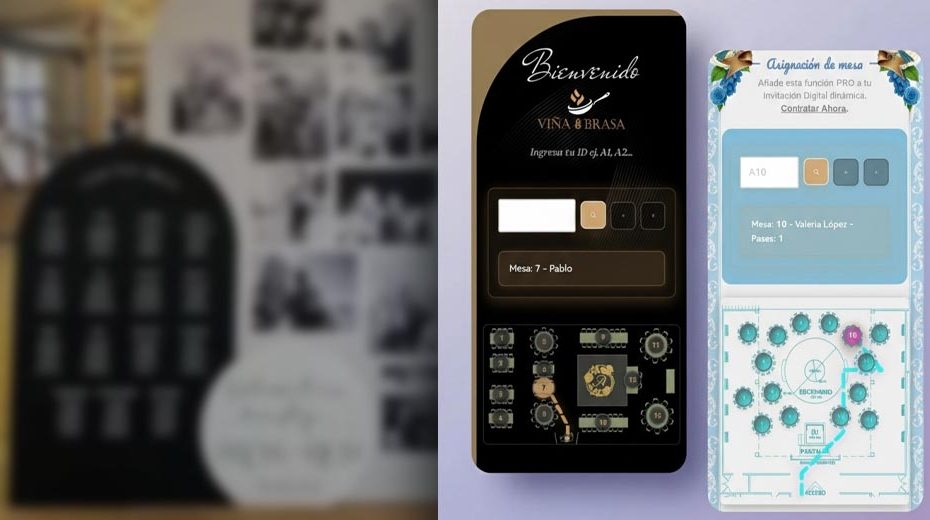 Por qué seguir usando mamparas gigantes con carteles de invitados teniendo opciones digitales