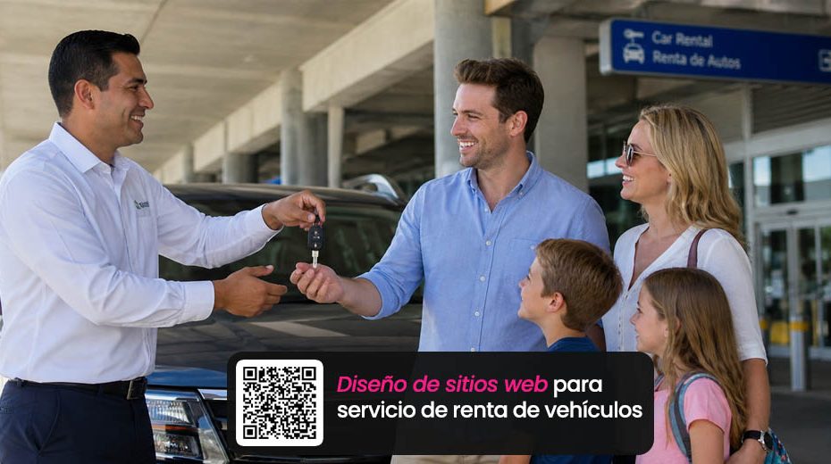 Diseño de sitios web para servicio de renta de vehículos