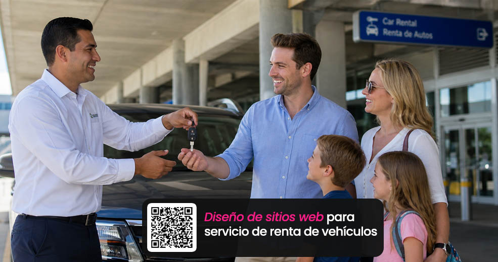Diseño de sitios web para servicio de renta de vehículos