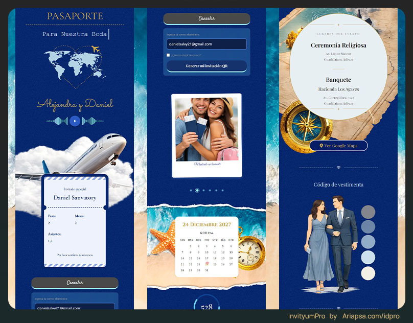 invityumpro invitacion digital bodas de destino azul 01 destacado