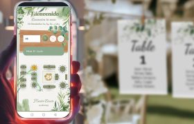 Asignación de mesas digital boda Mexico ariapsa