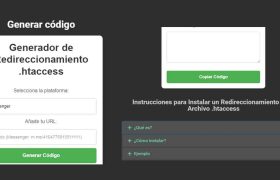 Generador de htaccess para Redireccionamiento ariapsa