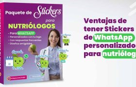 Ventajas de tener Stickers de WhatsApp personalizados para nutriólogos Ariapsa