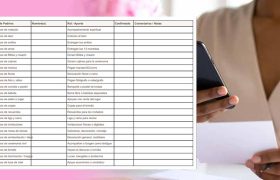 lista de padrinos para boda editables gratis