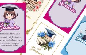tarjetas graduacion gratis editables por ariapsa