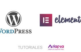 wordpress y elementor tutoriales